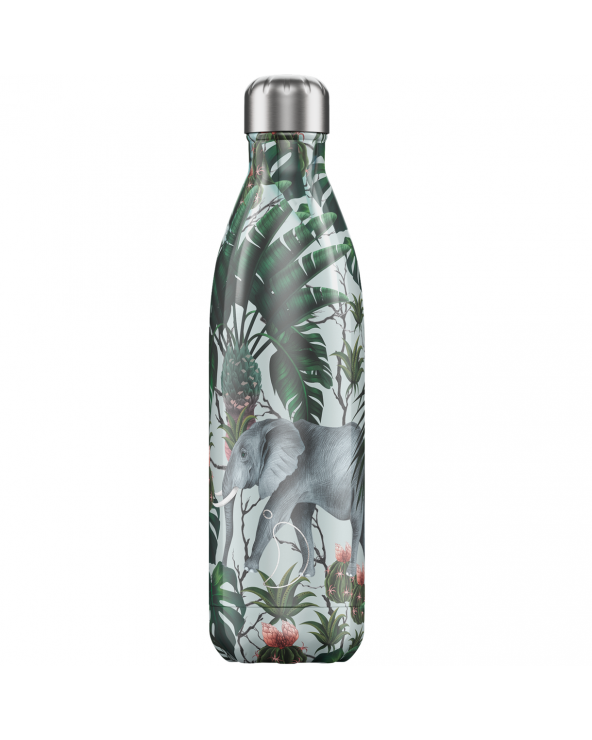 Chilly’s bottle tropicale con elefanti